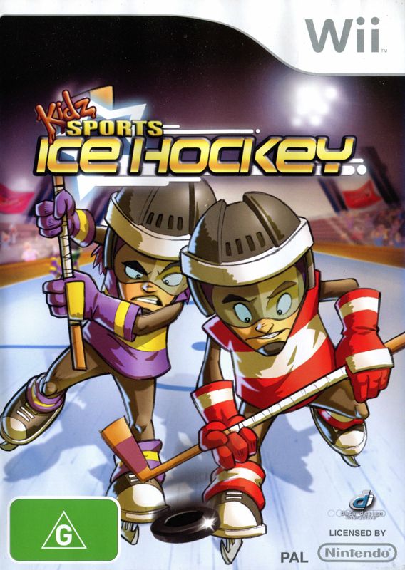 Kidz Sports: Ice Hockey box art for Wii